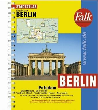 Falk Pläne, Großraum-Städteatlas Berlin mit Potsdam