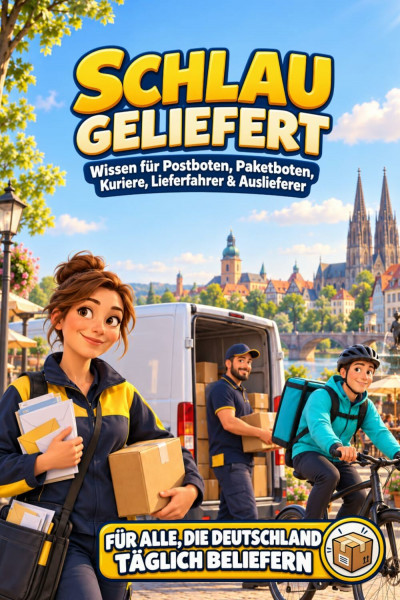 Schlau geliefert – Wissen für Postboten, Paketboten, Kuriere, Lieferfahrer & Auslieferer: Unnützes Wissen über Post, Pakete, Zustellung, ... | Fakten über Paketzentren & Tourenplanung