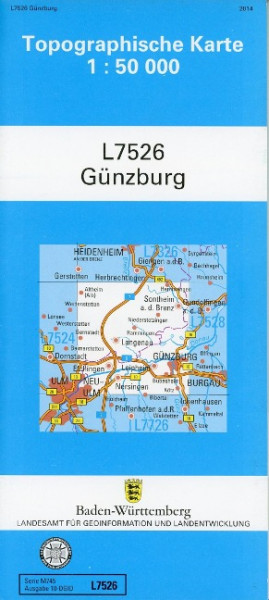 Günzburg 1 : 50 000