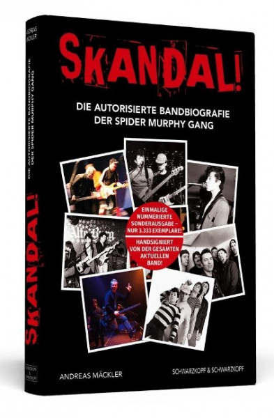 Skandal! Die autorisierte Bandbiografie der Spider Murphy Gang.