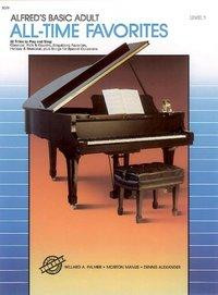 Alfred's Basic Adult Piano Course All-Time Favorites, Bk 1