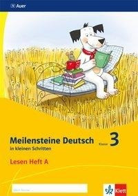 Meilensteine. Deutsch in kleinen Schritten. Lesestrategien Heft 1. Klasse 3. Ausgabe ab 2017