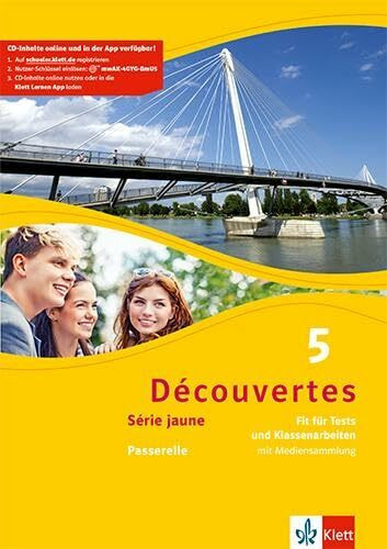 Découvertes 5. Série jaune (ab Klasse 6): Fit für Tests und Klassenarbeiten. Arbeitsheft mit Lösungen und Mediensammlung 5. Lernjahr (Découvertes. Série jaune (ab Klasse 6). Ausgabe ab 2012)