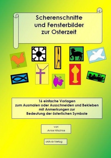 Scherenschnitte und Fensterbilder zur Osterzeit