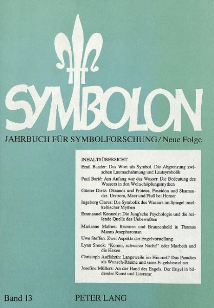 Symbolon - Jahrbuch für Symbolforschung