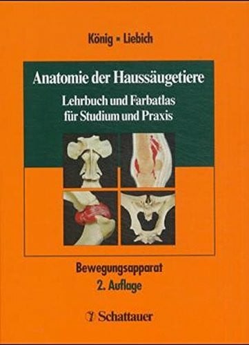 Anatomie der Haussäugetiere 1. Bewegungsapparat