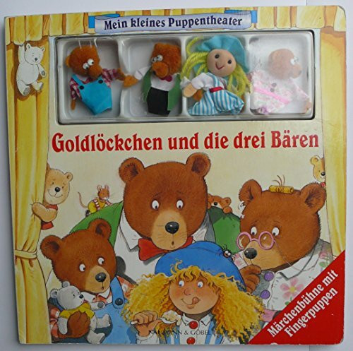 Goldlöckchen und die drei Bären, Märchenbühne m. Fingerpuppen