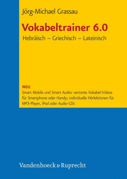 Vokabeltrainer 3.0. Hebräisch - Griechisch - Deutsch: CD-ROM mit Sprachausgabe. Basierend auf den Verzeichnissen von Hans-Peter Staehli, Friedrich ... Mit Smart-Audio-Funktion für MP3-Player
