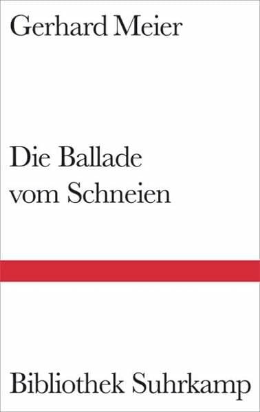 Die Ballade vom Schneien