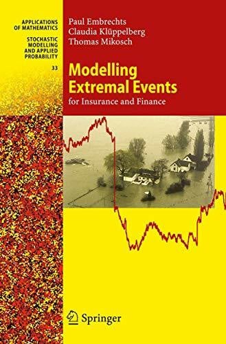 Modelling Extremal Events: for Insurance and Finance (Stochastic Modelling and Applied Probability (33), Band 33)