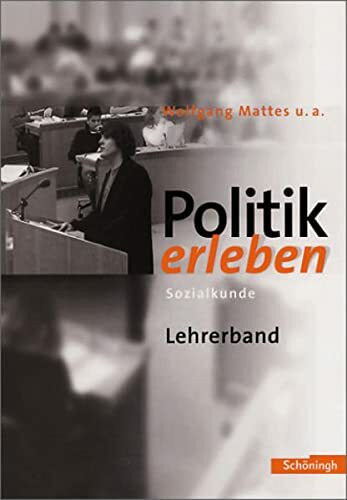 Politik erleben- Sozialkunde Lehrerband