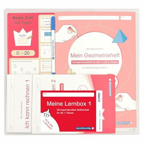 Meine Lernbox 1 - Mathematik - Fit für das 1. Schuljahr: Übungsmaterialien 1. Klasse für zu Hause und im Unterricht mit Etikett gratis