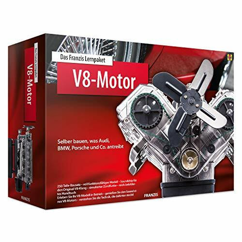 Franzis 65207-0 Lernpaket V8-Motor als Baussatz