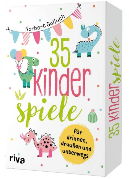 35 Kinderspiele für drinnen, draußen und unterwegs