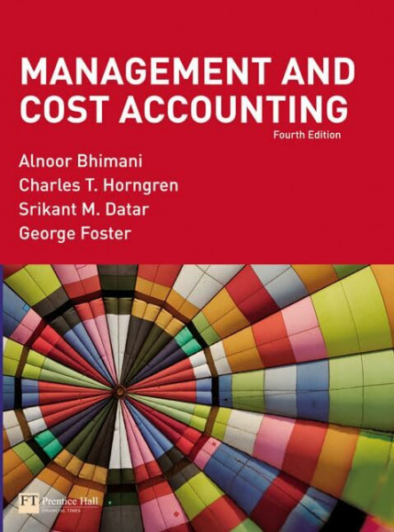 Management and Cost Accounting