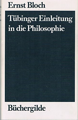 Tübinger Einleitung in die Philosophie.