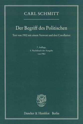 Der Begriff des Politischen