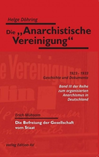 Die "Anarchistische Vereinigung"