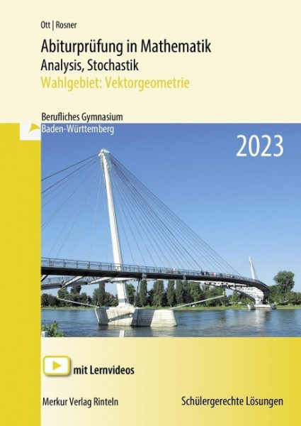 Abiturprüfung in Mathematik Analysis, Stochastik - 2023 Wahlgebiet: Vektorgeometrie