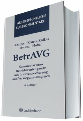 BetrAVG: Kommentar zum Betriebsrentengesetz