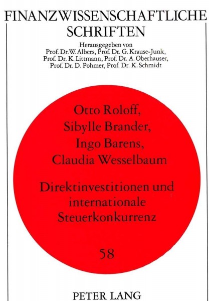 Direktinvestitionen und internationale Steuerkonkurrenz