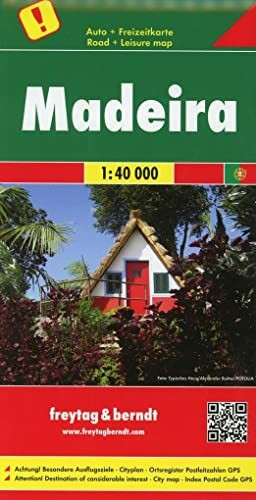 Freytag Berndt Autokarten, Madeira - Maßstab 1:40 000