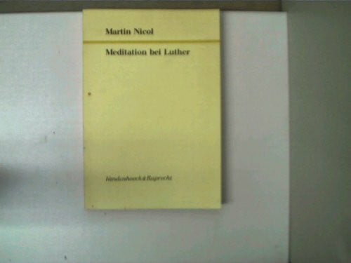 Meditation bei Luther;