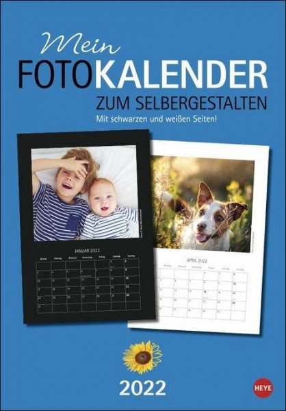 Fotokalender zum Selbergestalten 2022 33 x 23 cm