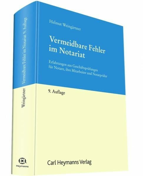Vermeidbare Fehler im Notariat