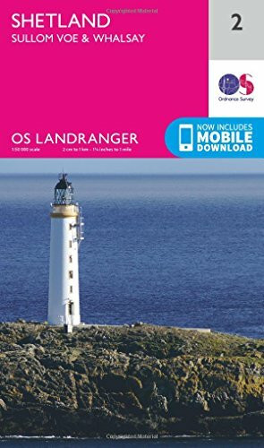 Shetland - Sullom Voe & Whalsay 1 : 50 000