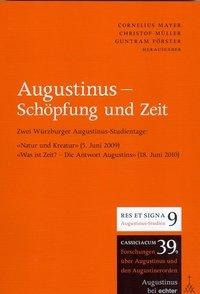 Augustinug, Schöpfung und Zeit