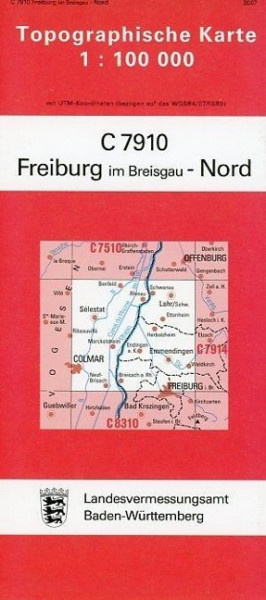 Freiburg im Breisgau Nord 1 : 100 000