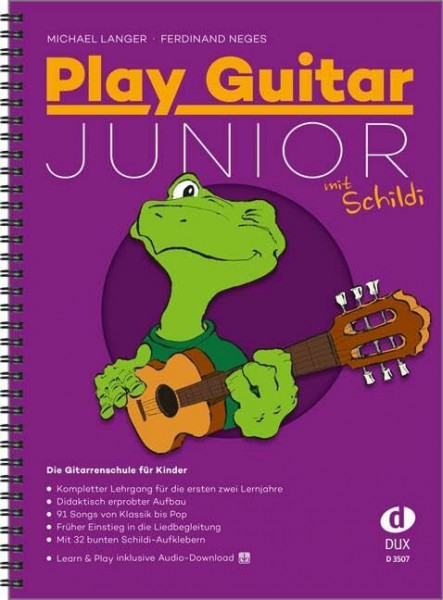 Play Guitar Junior mit Schildi: Die Gitarrenschule für Kinder