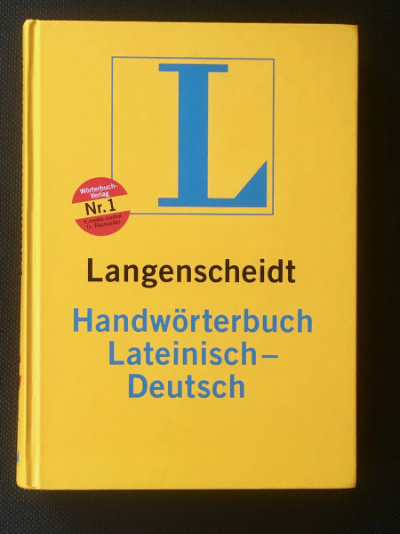 Langenscheidt Handwörterbuch Lateinisch-Deutsch