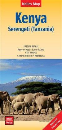 Nelles Map Kenya - Serengeti (Tanzania) 1 : 1 100 000