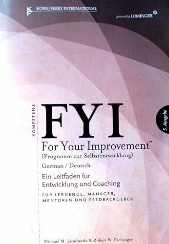 FYI - For your improvement