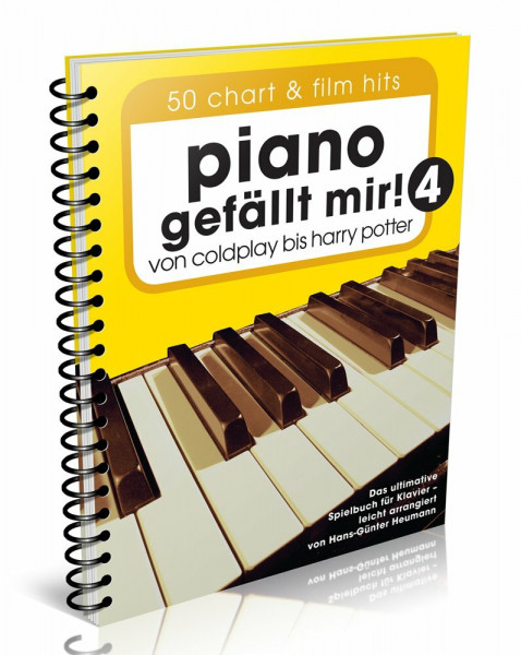Piano gefällt mir! 4 von Coldplay bis Harry Potter Hans-Günter Heumann | Leichte Klavier Noten für Anfänger und Mittelstufe | Pop Hits und Filmmusik ... Potter. Das ultimative Spielbuch für Klavier