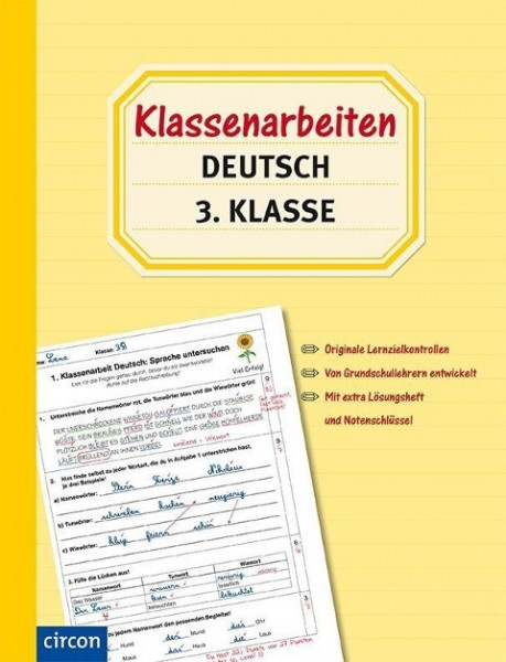 Klassenarbeiten Deutsch 3. Klasse