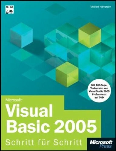 Microsoft Visual Basic 2005 - Schritt für Schritt, m. CD-ROM u. DVD