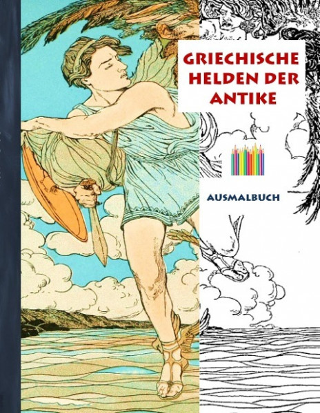 Griechische Helden der Antike (Ausmalbuch)