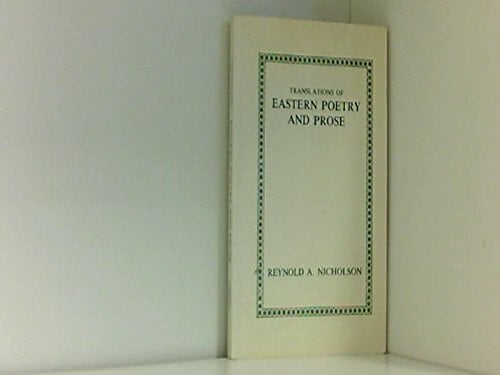 Eastern Poetry and Prose