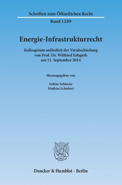 Energie-Infrastrukturrecht