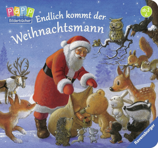 Endlich kommt der Weihnachtsmann