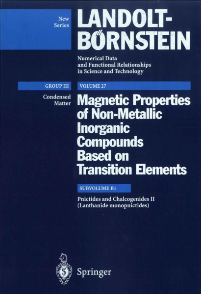 Lanthanide Monopnictides (Condensed Matter)