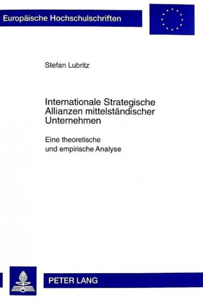 Internationale Strategische Allianzen mittelständischer Unternehmen