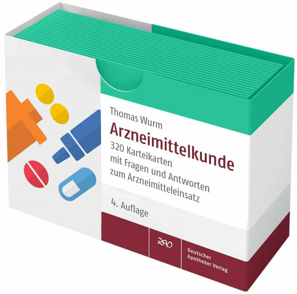 Arzneimittelkunde: 320 Karteikarten mit Fragen und Antworten zum Arzneimitteleinsatz