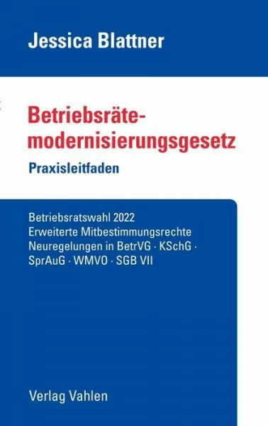 Betriebsrätemodernisierungsgesetz: Praxisleitfaden