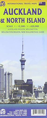 Auckland City & North Island 1 : 12 500 / 1 : 950 000