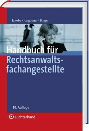 Handbuch für Rechtsanwaltsfachangestellte