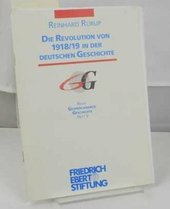 Die Revolution von 1918/19 in der deutschen Geschichte